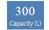 300 capacity
